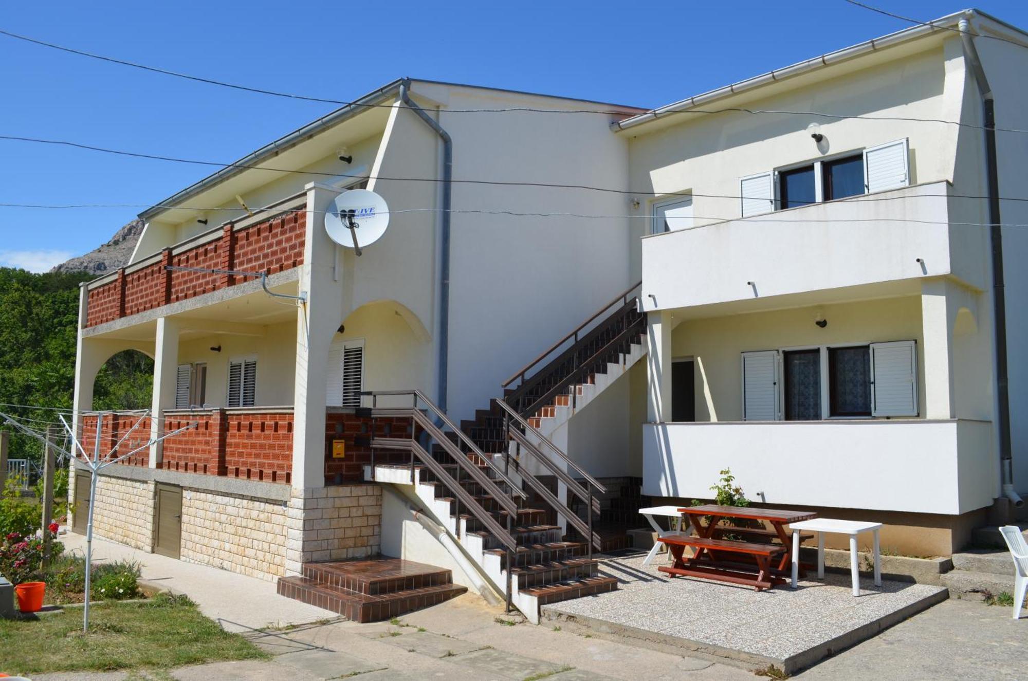 Apartments Aneva 1 Baška Exteriér fotografie